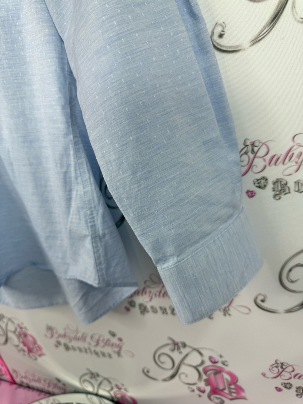G2000 Men's Light Blue Button-Down Dress Shirt - Classic Fit - Picture 5 of 11